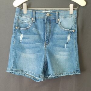 JustFab Light Blue Jean Shorts